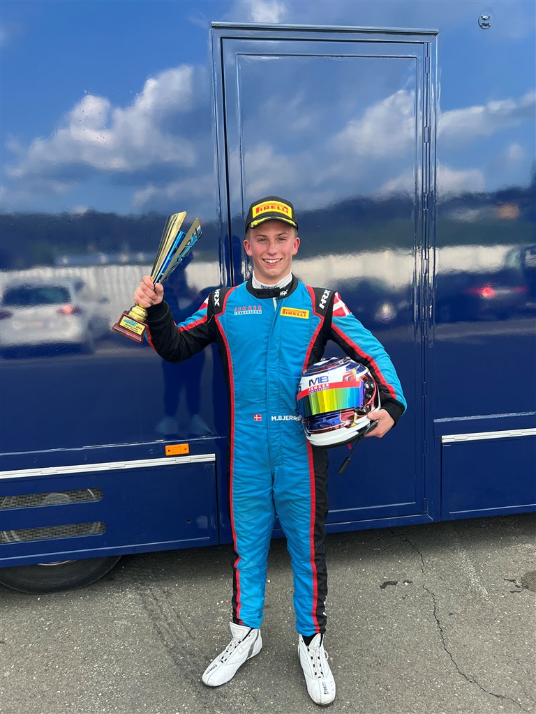 Podieplacering til Mathias Bjerre Jakobsen på Red Bull Ring.
